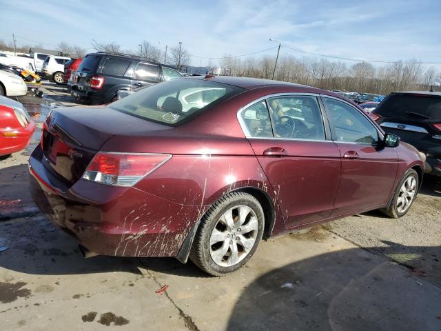 HONDA ACCORD EXL 2010 maroon  gas 1HGCP2F81AA136040 photo #4