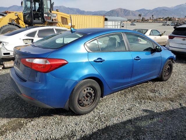 KIA FORTE LX 2015 blue sedan 4d gas KNAFX4A61F5364789 photo #4