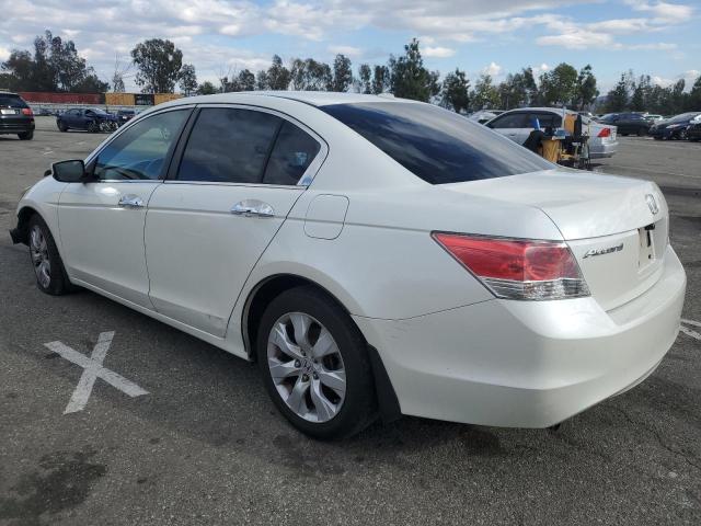 HONDA ACCORD EXL 2008 white  gas 1HGCP36818A067852 photo #3