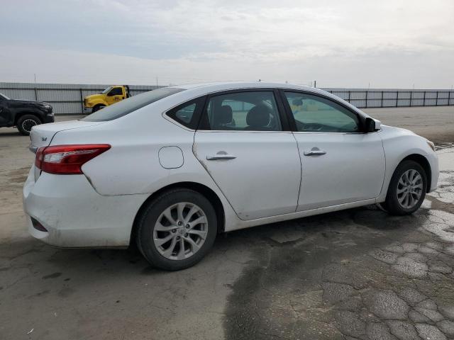 NISSAN SENTRA S 2019 white  gas 3N1AB7AP1KY320040 photo #4