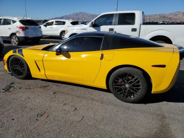 CHEVROLET CORVETTE 2005 yellow  gas 1G1YY24U455114087 photo #3