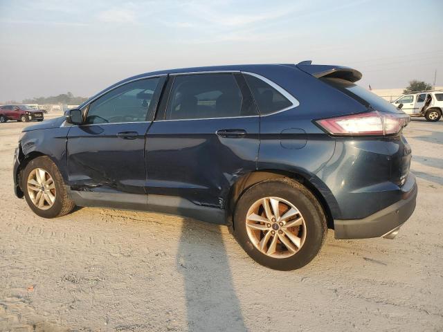 FORD EDGE SEL 2017 blue  gas 2FMPK3J91HBB66878 photo #3