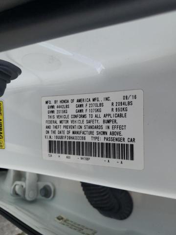 2017 ACURA TLX - 19UUB1F36HA003396