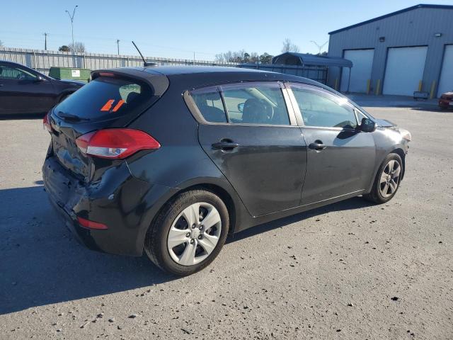 KIA FORTE LX 2016 black hatchbac gas KNAFK5A85G5568695 photo #4