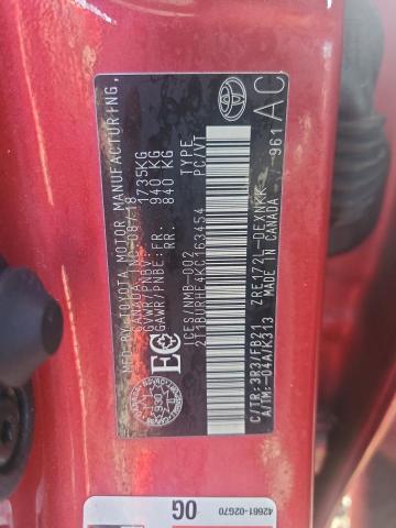 2019 TOYOTA COROLLA L - 2T1BURHE4KC163454