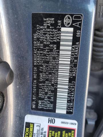 2017 TOYOTA COROLLA L - 2T1BURHE5HC860771