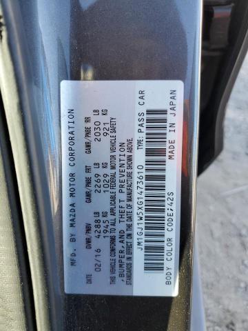 2016 MAZDA 6 GRAND TO JM1GJ1W5XG1473610