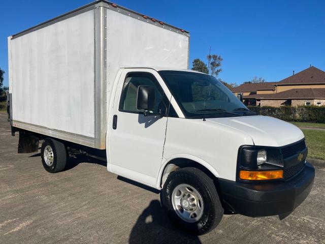 CHEVROLET EXPRESS G3 2015 white cutaway flexible fuel 1GB0G2CF6F1258151 photo #1