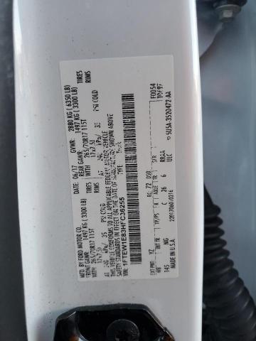 2017 FORD F150 SUPER - 1FTEW1E83HFC36255