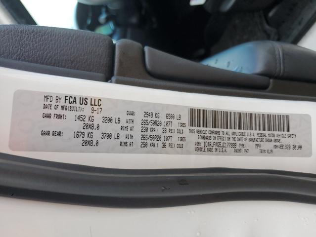 2018 JEEP GRAND CHER - 1C4RJFAG5JC177999