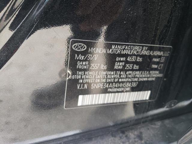 2017 HYUNDAI SONATA SPO - 5NPE34AB4HH584387