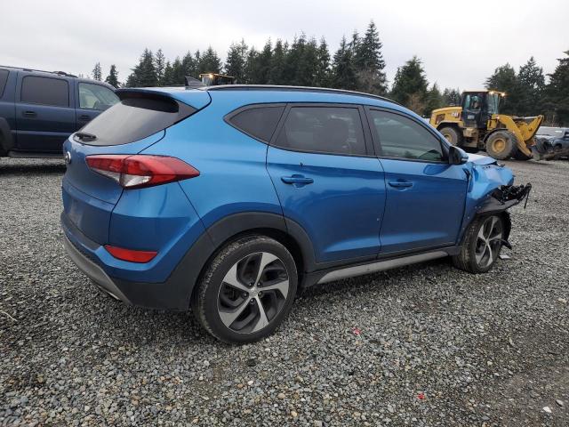 HYUNDAI TUCSON VAL 2018 blue  gas KM8J33A22JU817666 photo #4