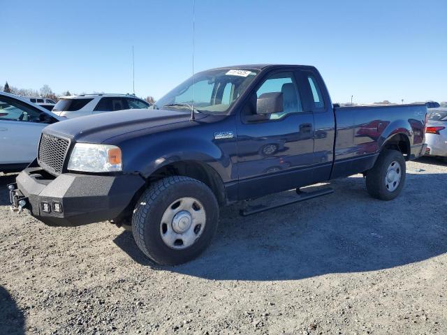 FORD F150 2006 blue pickup gas 1FTVF14556NB15155 photo #1