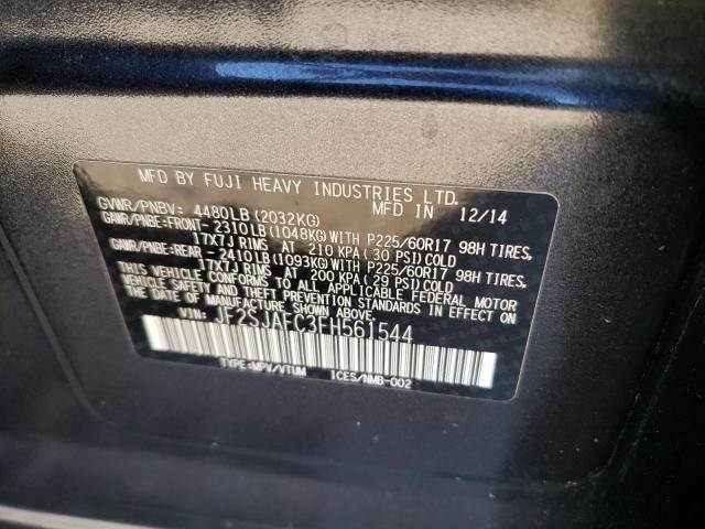 2015 SUBARU FORESTER 2 - JF2SJAFC3FH561544
