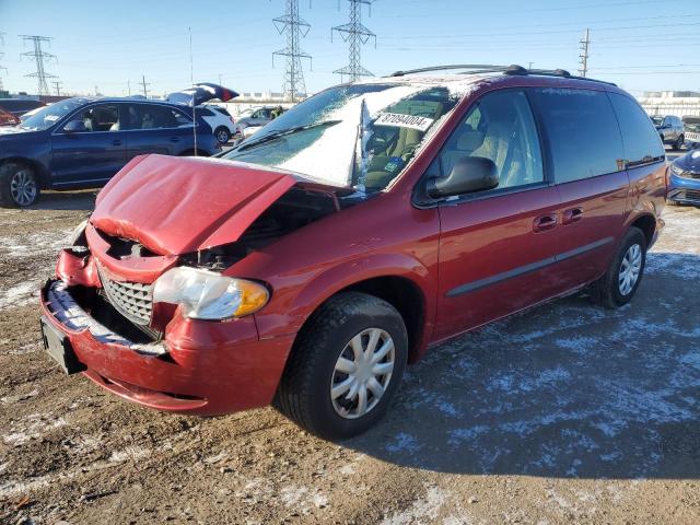 CHRYSLER VOYAGER LX 2003 red  flexible fuel 1C4GJ45313B137026 photo #1