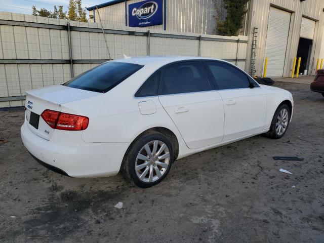 AUDI A4 PREMIUM 2011 white  gas WAUEFAFL3BN049529 photo #4