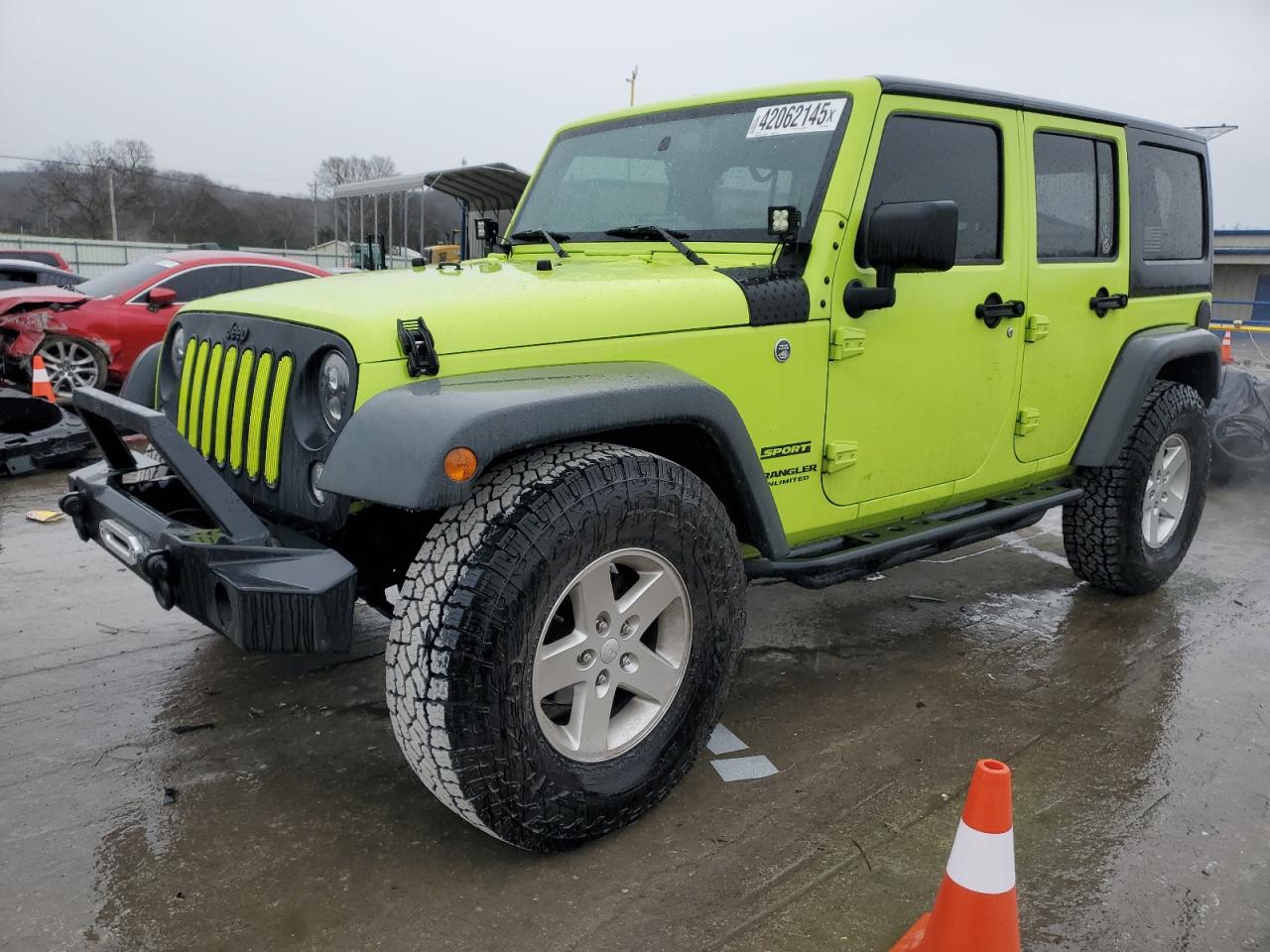  Salvage Jeep Wrangler