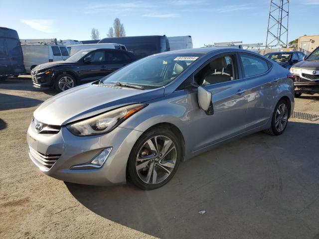 HYUNDAI ELANTRA SE 2014 silver  gas KMHDH4AE7EU155331 photo #1