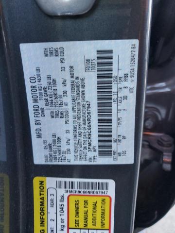 2022 FORD BRONCO SPO - 3FMCR9C66NRD67947