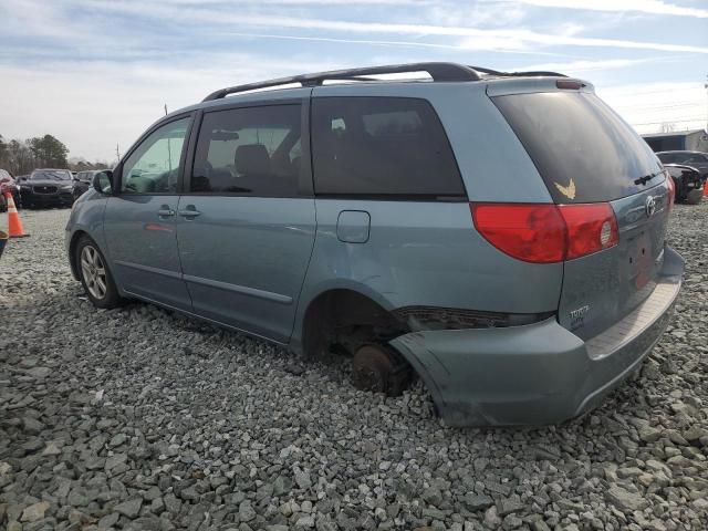 TOYOTA SIENNA CE 2008 blue sports v gas 5TDZK23C28S186314 photo #3