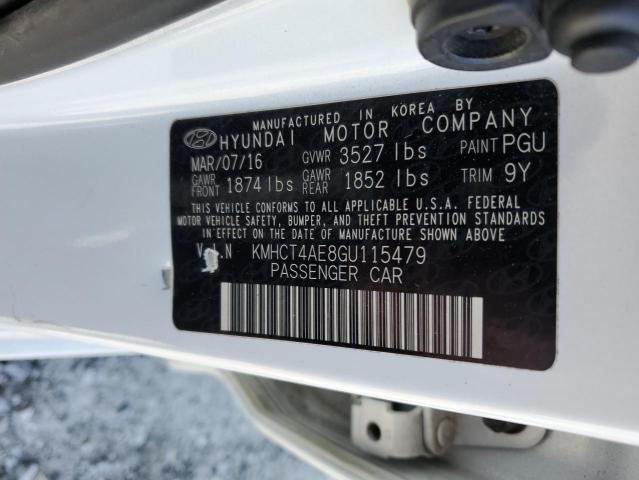 2016 HYUNDAI ACCENT SE - KMHCT4AE8GU115479
