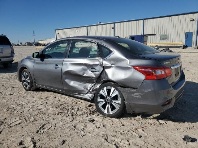 NISSAN SENTRA S 2019 gray  gas 3N1AB7AP0KY447877 photo #3