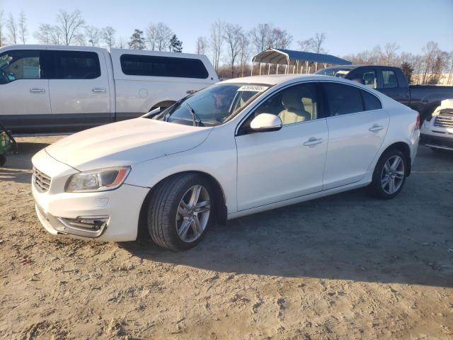 VOLVO S60 PLATIN 2015 white  gas YV140MFM7F1362763 photo #1