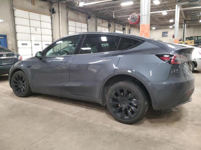 TESLA MODEL Y 2022 gray  electric 7SAYGDEE0NA017223 photo #3