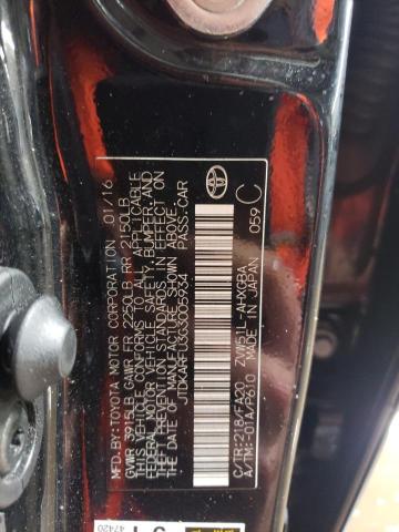 2016 TOYOTA PRIUS - JTDKARFU3G3005934
