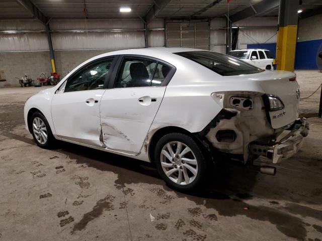 MAZDA 3 I 2012 white  gas JM1BL1V87C1659681 photo #3