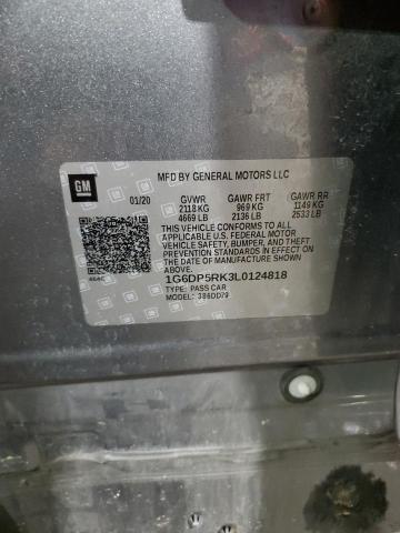 2020 CADILLAC CT5 SPORT 1G6DP5RK3L0124818