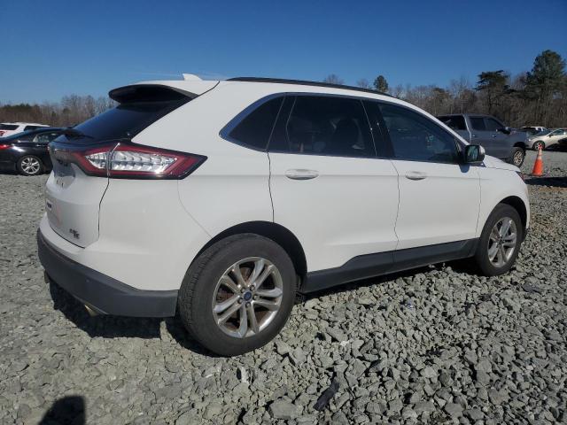 FORD EDGE SEL 2015 white  gas 2FMTK4J8XFBC05511 photo #4