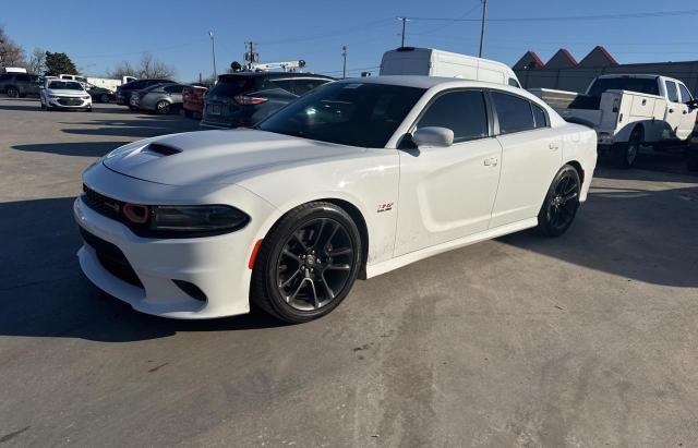 DODGE CHARGER SC 2021 white  gas 2C3CDXGJ0MH579599 photo #3