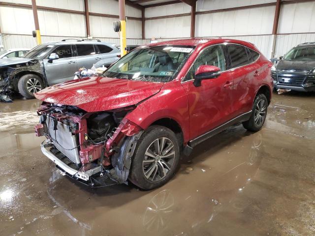 TOYOTA VENZA LE 2022 burgundy  hybrid engine JTEAAAAH3NJ096991 photo #1