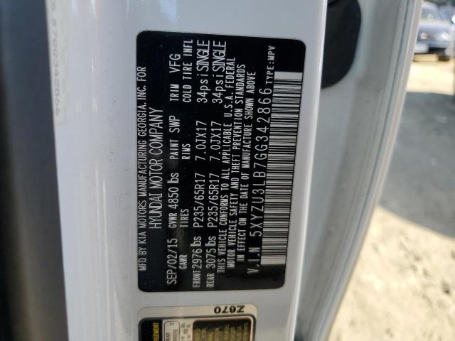 2016 HYUNDAI SANTA FE S - 5XYZU3LB7GG342866