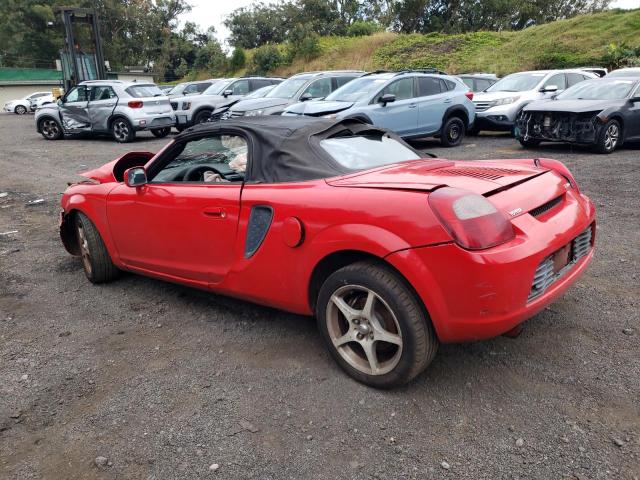 TOYOTA MR2 SPYDER 2000 red  gas JTDFR320XY0021688 photo #3