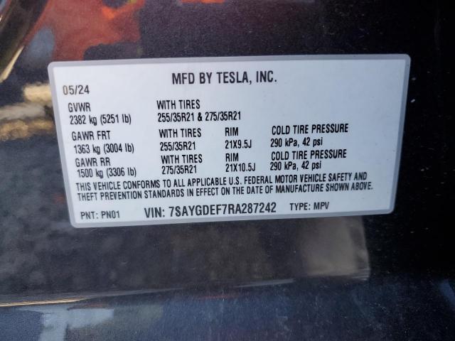 2024 TESLA MODEL Y #3302652029