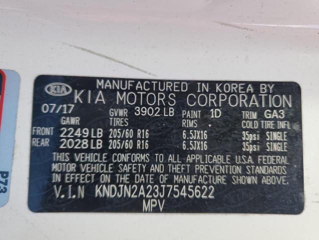 2018 KIA SOUL - KNDJN2A23J7545622