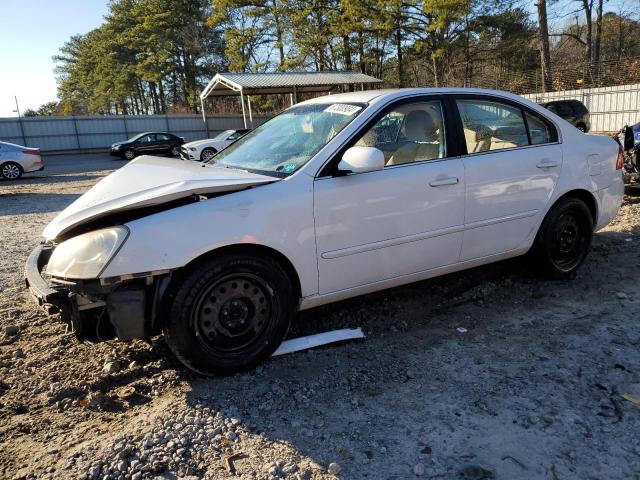 KIA OPTIMA LX 2008 white  gas KNAGE123185196880 photo #1