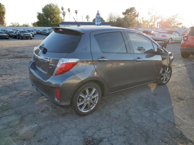 TOYOTA YARIS 2012 gray  gas JTDKTUD37CD532578 photo #4