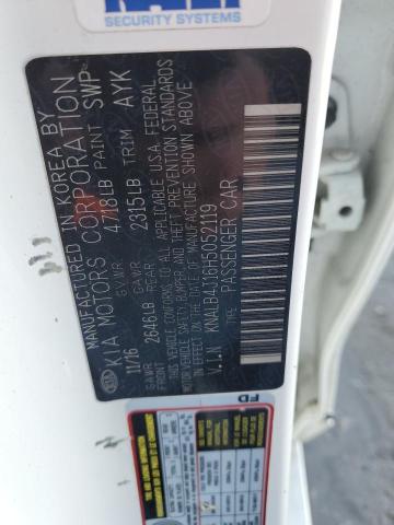 2017 KIA CADENZA PR - KNALB4J16H5052119