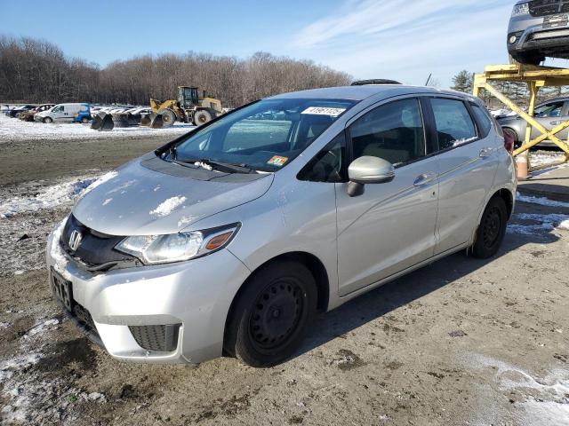 HONDA FIT LX 2015 silver  gas 3HGGK5G57FM733631 photo #1