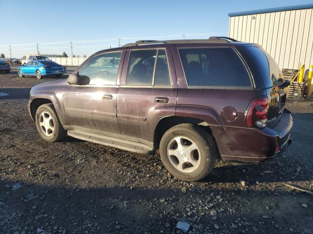 CHEVROLET TRAILBLAZE 2008 burgundy  gas 1GNDT13S482221619 photo #3