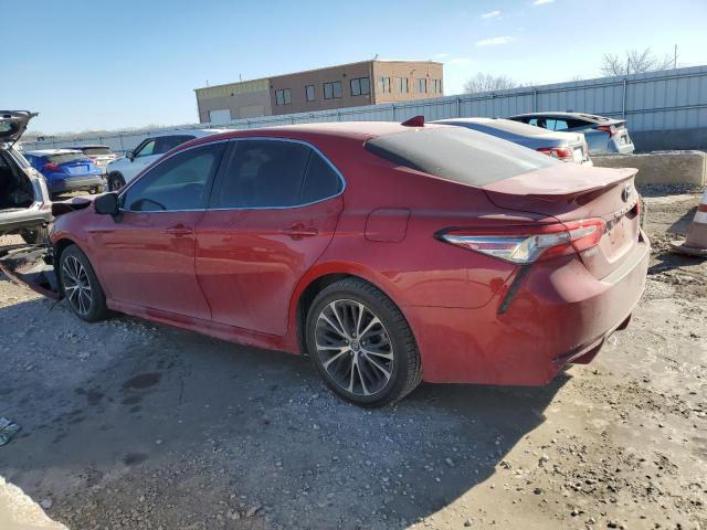 TOYOTA CAMRY L 2019 red  gas 4T1B11HK5KU277302 photo #3