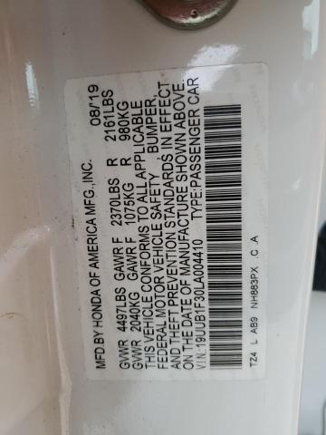 2020 ACURA TLX - 19UUB1F30LA004410