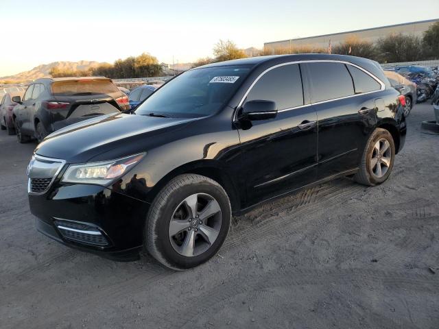 ACURA MDX 2014 black  gas 5FRYD3H29EB015652 photo #1