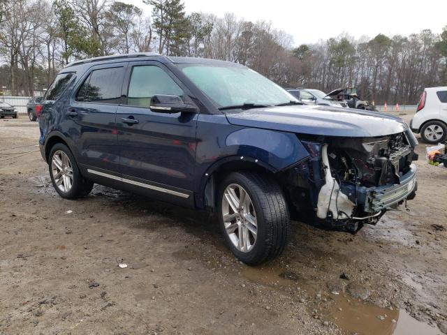 Vin: 1fm5k7d88hge32570, lot: 43013085, ford explorer xlt 20174