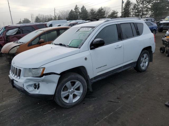 JEEP COMPASS LA 2012 white 4dr spor gas 1C4NJDEB0CD608456 photo #1