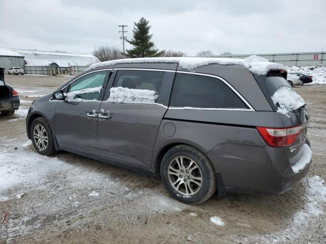 HONDA ODYSSEY EX 2012 gray  gas 5FNRL5H62CB054233 photo #3