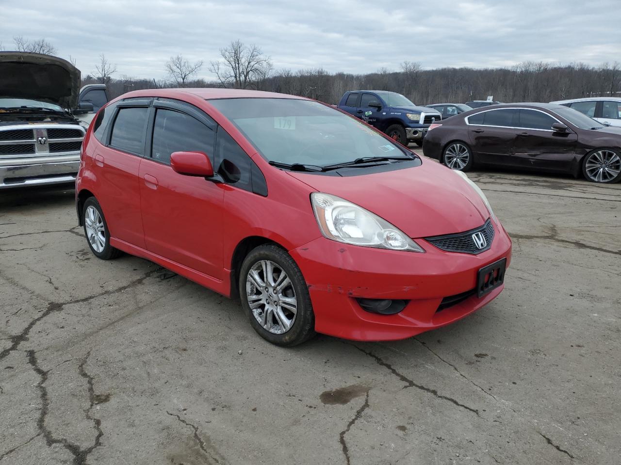 Lot #3055102984 2011 HONDA FIT SPORT